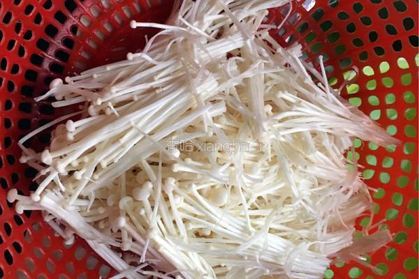香辣金针菇的做法图解3