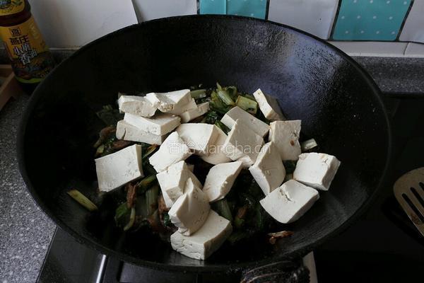 小白菜炒肉的做法图解7