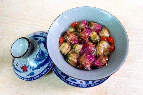 菊花玫瑰茶的做法图解4