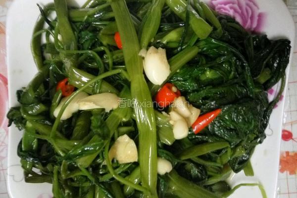 炒空心菜的做法图解8