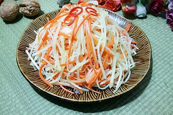 胡萝卜炒土豆的做法图解15