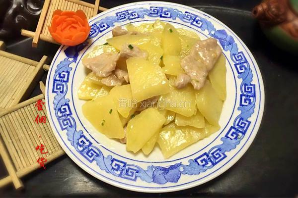 土豆炒猪肉