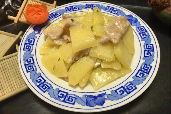 土豆炒猪肉的做法图解11