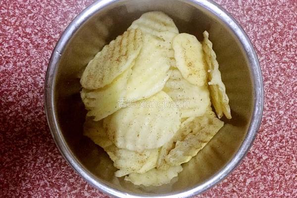 非油炸薯片的做法图解5