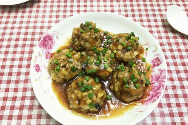 香菇肉丸的做法图解16