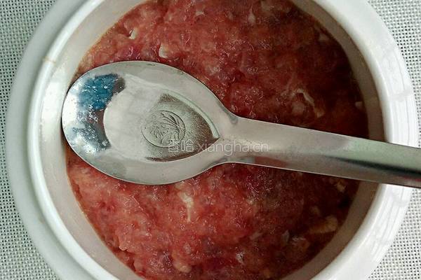肉饼汤的做法图解4