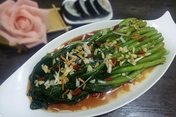 耗油菜心的做法图解5