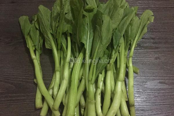 耗油菜心的做法图解1