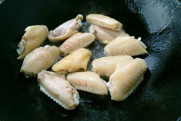 三杯鸡翅的做法图解8