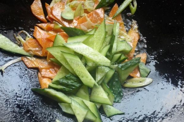 鸡蛋炒饼的做法图解6