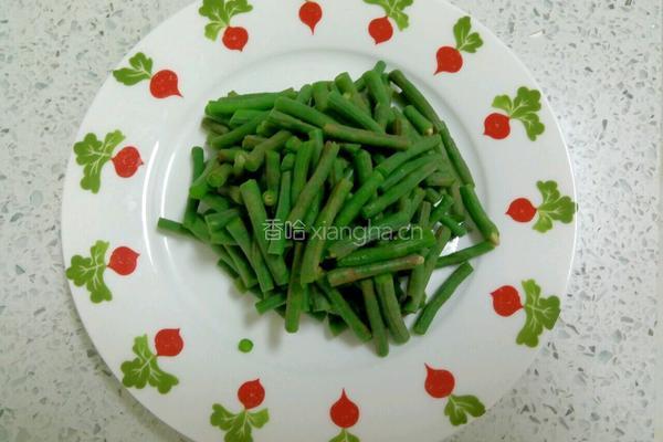 麻酱豇豆角的做法图解5