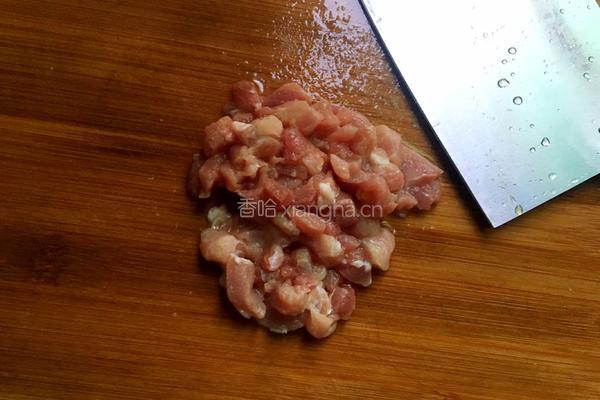 肉炒豇豆的做法图解3