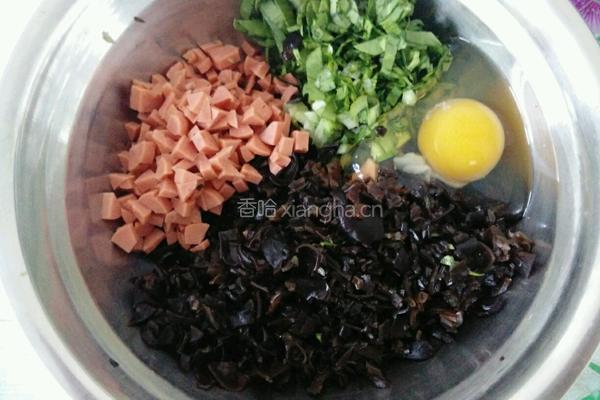 木耳菜煎饼的做法图解3