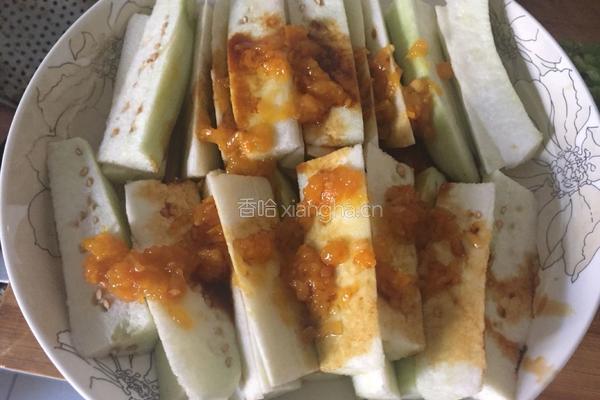 特辣无油鸡胸蒸茄子的做法图解2