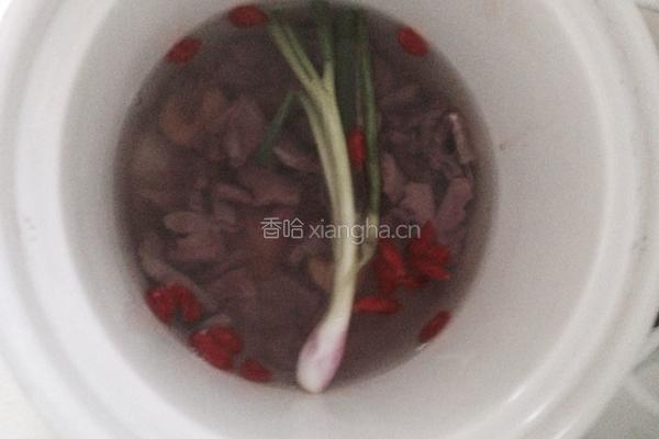猪心汤面的做法图解4