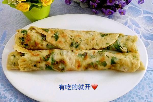 荆芥煎饼的做法图解8