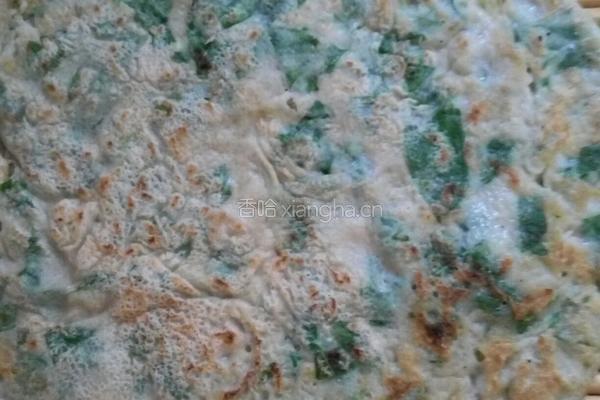 荆芥煎饼的做法图解7
