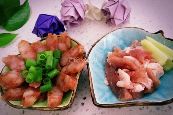 腊肠炖干豆角的做法图解3