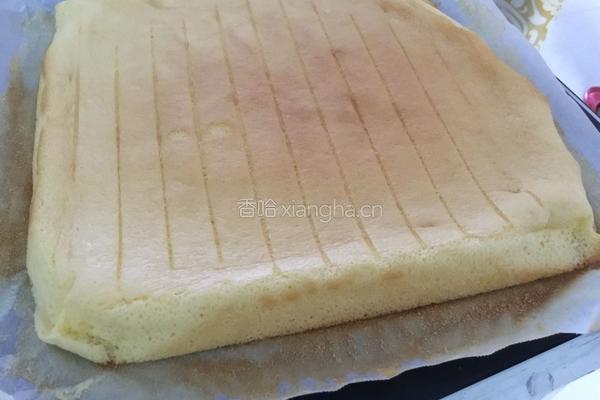原味蛋糕卷的做法图解7