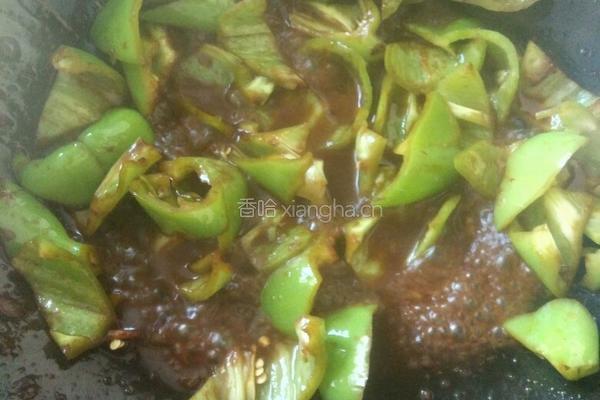 酱焖辣椒的做法图解5
