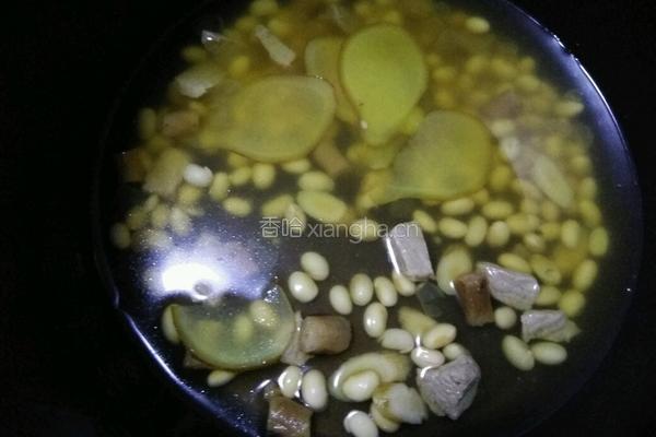 黄豆猪肉煲的做法图解9