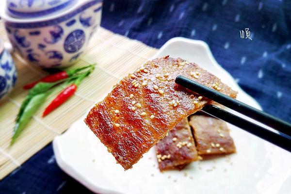 肉脯的做法图解16