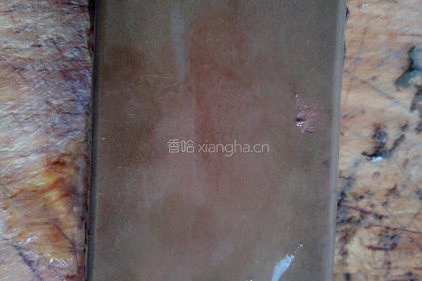 酸菜烧鸭血的做法图解1