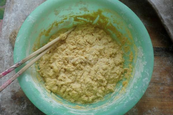 红薯叶子窝窝头的做法图解5