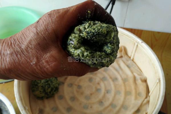 红薯叶子窝窝头的做法图解8
