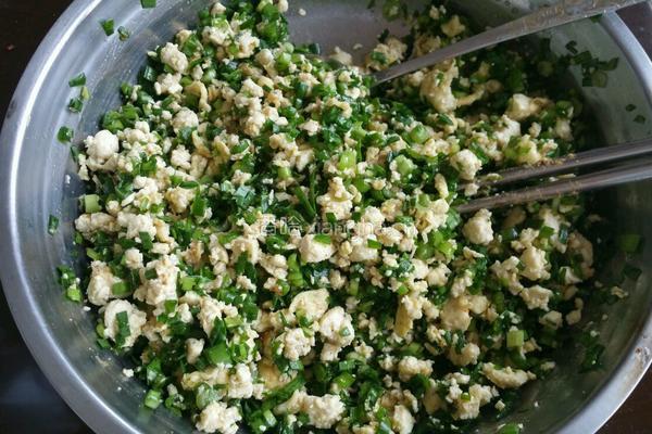 韭菜豆腐盒子的做法图解8