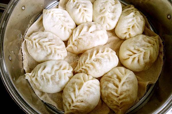 卷心菜猪肉麦穗包的做法图解20