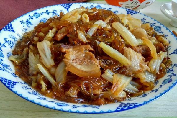 猪肉炖粉条的做法图解9