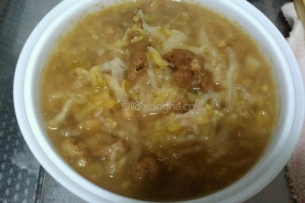 酸菜汆羊肉的做法图解13