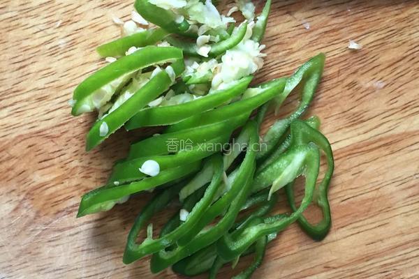 老黄瓜炒肥羊粉的做法图解4
