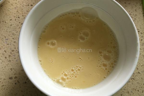 香菜炒鹅蛋的做法图解3