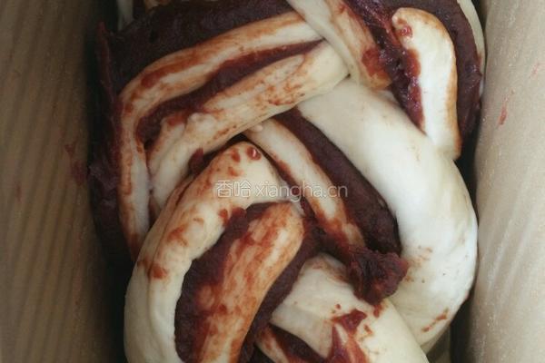 红豆沙吐司的做法图解6