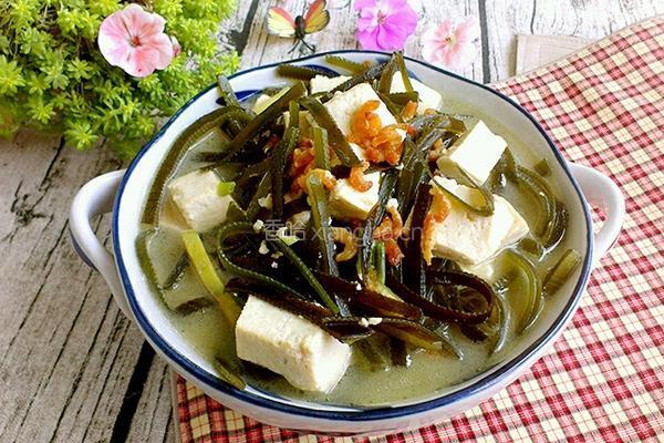 海带炖豆腐的做法图解6
