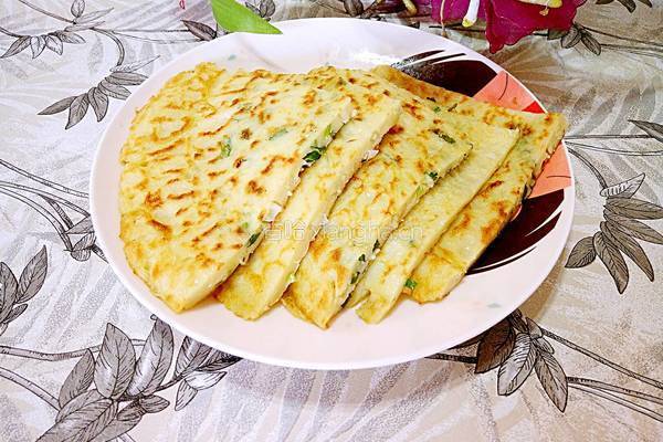 葱花鸡蛋饼的做法图解15