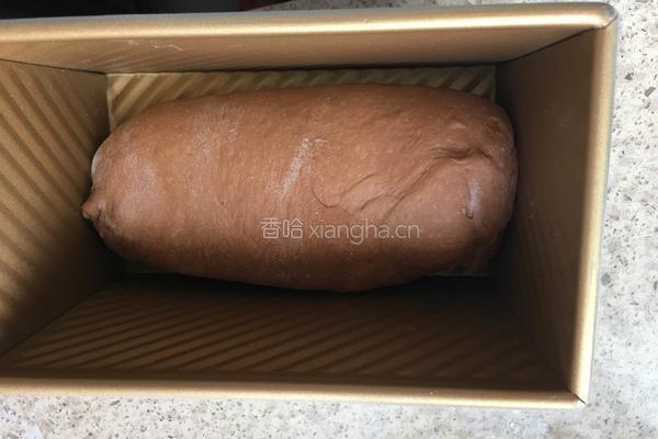 汤种法爆浆巧克力吐司的做法图解6