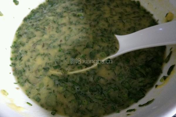 马齿苋煎饼的做法图解6