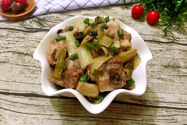 酸菜排骨的做法图解8