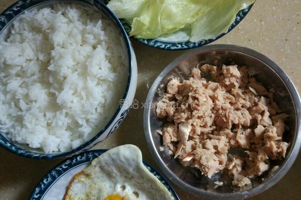 金枪鱼拌饭的做法图解5