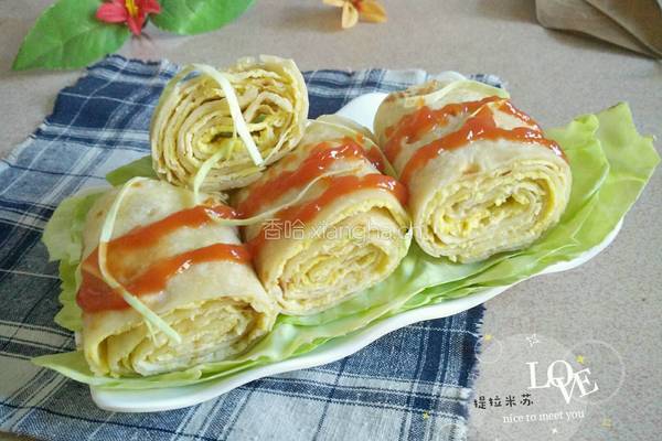 鸡蛋烙饼的做法图解13