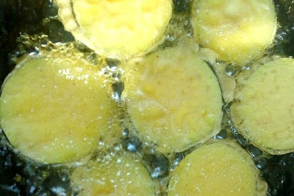 鱼香茄饼的做法图解6