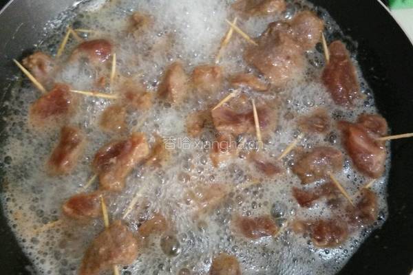 牙签肉的做法的做法图解5
