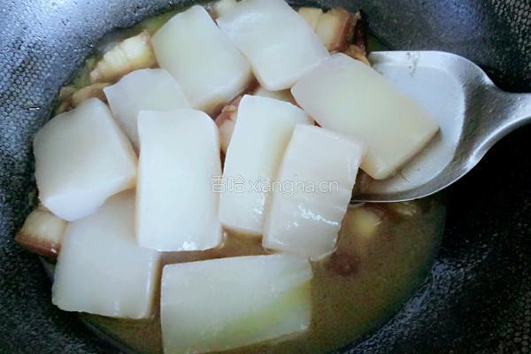 魔芋烧肉的做法图解8