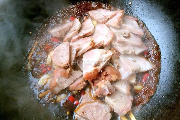 炒肘子肉的做法图解6