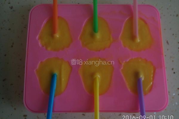 芒果牛奶冰棍的做法图解7