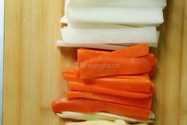 开胃酸菜的做法图解2