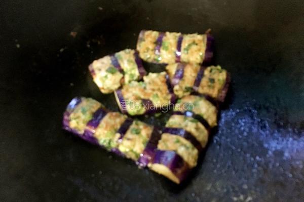 酿茄子的做法图解11